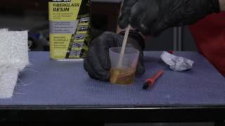 ISOPON Fiberglass Repair For Metal Wood Stone And Other Materials UP5009 [upl. by Granese201]