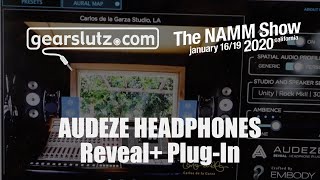 Audeze Reveal and LCD1 virtual mixing spatialisation plugin  Gearslutz  NAMM 2020 [upl. by Adok]