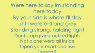 Tinchy Stryder Your Not Alone WITH LYRICS [upl. by Dionysus]