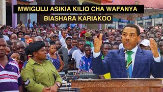 Majibu ya Mwigulu mgomo wa Wafanyabiashara kariakoona Tanzania kwa ujumla hamhitaji hata kugoma [upl. by Enaej641]