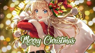 【Nightcore】→ Carol of the Bells Rock Cover by Halocene  Lyrics [upl. by Dnalyram]