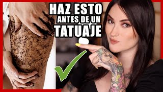 🚨10 Cosas que DEBES hacer ANTES de un TATUAJE 👀 [upl. by Jaye]