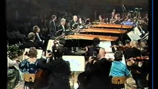 Mozart  Concerto for 3 pianos K242 Schiff Barenboim amp Solti [upl. by Horodko]