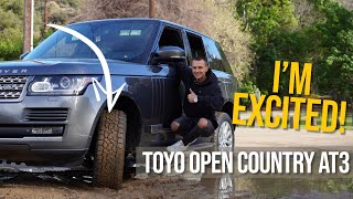 The BEST OffRoadDaily Set up TOYO Open Country AT3 on Range Rover L405 [upl. by Ellenehc]