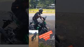 Safely get to know how your 🏍 reacts in ALL Conditions 💯🙏🏍💨 motorcycle bikelife shorts education [upl. by Aicilihp]