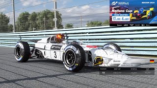 Gran Turismo 7  World Series 2024 Online Qualifiers  Nations Cup  Round 2  Onboard [upl. by Ahsienroc]