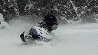 Polaris mod XLT 600 triple sled in some powder [upl. by Sudhir118]