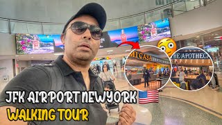 Exploring JFK AirPort Newyork A Walking Tour [upl. by Ahsiram]