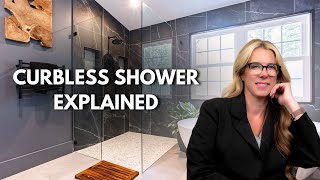 Curbless Shower Explained Build it like Nadine [upl. by Oicangi16]