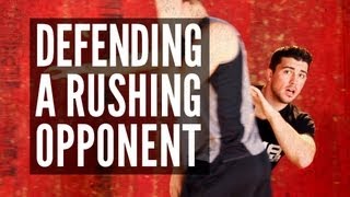 Defending a Rushing Opponent Defense Techniques  MMA SURGE [upl. by Perkins992]