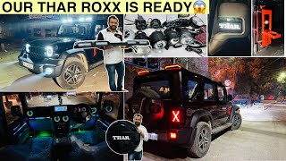 Modified Thar Roxx 2024  Thar 2024 modification 🤩 Thar Roxx modification with Price 😱 [upl. by Dnomed]