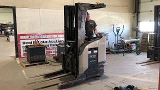 Crown RR 2500 Series Stand Up Forklift [upl. by East]