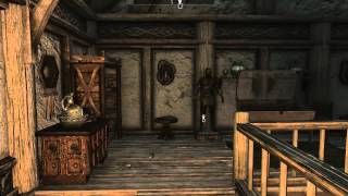 TES5  Skyrim  Lakeview Manor Entryway amp Main Hall [upl. by Atniuqal610]