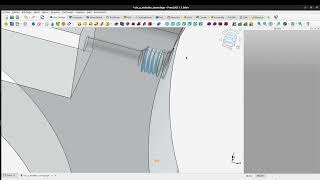 Comment créer un taraudage avec Fastener dans FreeCAD [upl. by Aimaj]