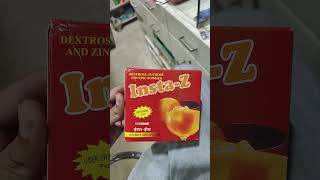 InstaZ Sachet at Surbhi Medicals And Surgicals Chhindwara MP [upl. by Godliman]