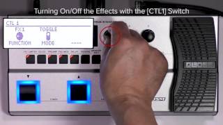 GT1B Quick Start chapter6  Setting for CTL1 Pedal [upl. by Etteloiv]