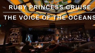 Ruby Princess  the Voice of the Ocean karaoke competition [upl. by Nillek101]