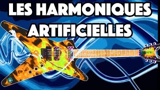 LES HARMONIQUES ARTIFICIELLES  LE GUITAR VLOG 123 [upl. by Armalda]