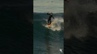 Joel Tudor maneuvering on a 50 lbs 1965 Hansen Mike Doyle Gold Seal Model surfing sandiego [upl. by Milburt]