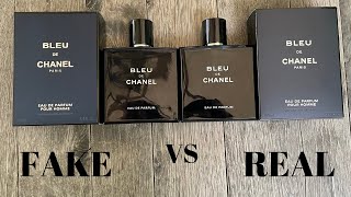 Fake vs Real Bleu De Chanel Eau De Parfum 100 ML [upl. by Eendys]