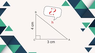 Cómo calcular la hipotenusa con la medida de los catetos [upl. by Rebmyt201]