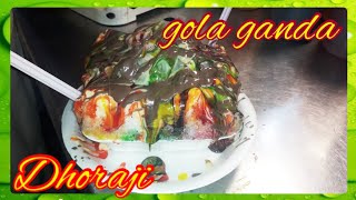 Dhoraji Famous Gola Gandastreet food of karachi pakistan [upl. by Bbor151]