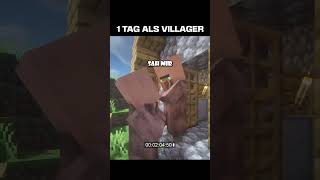 1 TAG ALS MINECRAFT VILLAGER minecraft minecraftshorts gaming german trends [upl. by Gelhar]