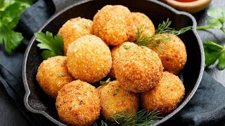 Croquettes de pomme de terre SANS OEUF une recette bien réussie [upl. by Ailecnarf]