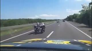 PRF EM AÇÃO  Motociclistas fazendo malabarismo na rodovia Sabem qual o foi o resultado né [upl. by Akimal189]