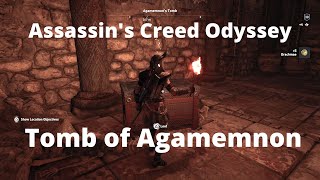 Assassins Creed Odyssey Agamemnons Tomb Argolis Tombs [upl. by Garlan613]