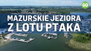 Niegocin Wilkasy i Ptasia Wyspa Cykl Warmia i Mazury widziane z góry DRON 4K [upl. by Einon]