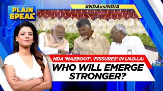 NDA Mazboot Fissures In INDIA Who Will Emerge Stronger LIVE  NDA Vs INDIA  News18  N18L [upl. by Nerraf375]