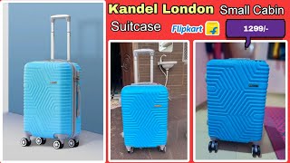 Kandel London Small Cabin Suitcase Review • Zexon Kandel London Trolley Bag [upl. by Lefton422]