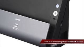 Canon imageFormula DR C225 Document Scanner Review [upl. by Eytak]