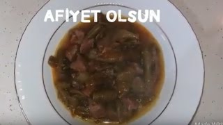 Etli Bakla Nasıl Yapılır Broad Bean with Meat Recipe Turkish Food [upl. by Ateekal]