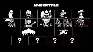 Undertale  All Boss Themes [upl. by Samal]