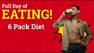 What I eat in a day to get my 6 packs 20 to 10 Body Fat in 5 months Full Day Eating Plan [upl. by Viv]