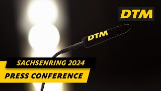 ReLive Press Conference 2  Sachsenring  DTM 2024 [upl. by Ynahpit]