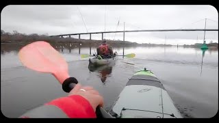 Erskine and Bowling harbour  Paddling down the River Clyde [upl. by Yllet171]