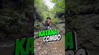 KATANA ✨ 3 Hit Combo tutorial samurai martialarts training [upl. by Solokin680]