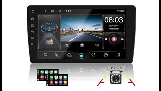 CAMECHO Upgrade 101 inch Android 100 Car Stereo DPlayer with Bluetooth  Highlight Features [upl. by Winchell]