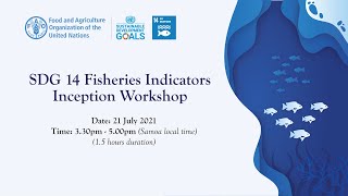 Pacific regional workshops on fisheriesspecific SDG 14 indicators [upl. by Persian343]