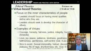 Leadership Ethics Northouse 6e Chpt 16 [upl. by Mihsah275]