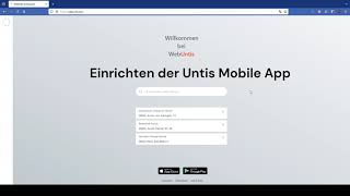 IGS Ihlow Einrichten der Untis Mobile App [upl. by Seligmann]