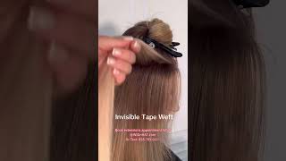 Tapein hair extensions 20 yrs experience expert wignhat hairextensions tapeinextensions [upl. by Fennelly]