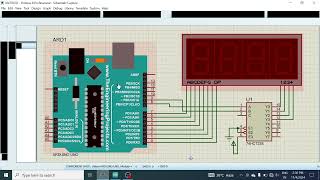 4 digit 7 segment interface 7segmentdisplay electronicdisplay apnacollage arduino [upl. by Eveivaneg]