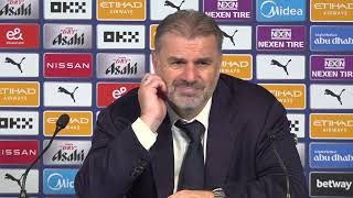 ANGE POSTECOGLOU FULL Press Conference  Spurs THRASH Man City 40 [upl. by Naesad]