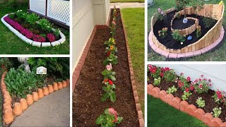 Creative Garden Edging Ideas for PicturePerfect Landscapes  garden ideas [upl. by Cardie530]