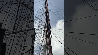 Cutty Sark mast climb [upl. by Suiravat]