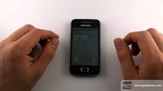 Samsung Galaxy Ace Review amp Unboxing [upl. by Aiyram]